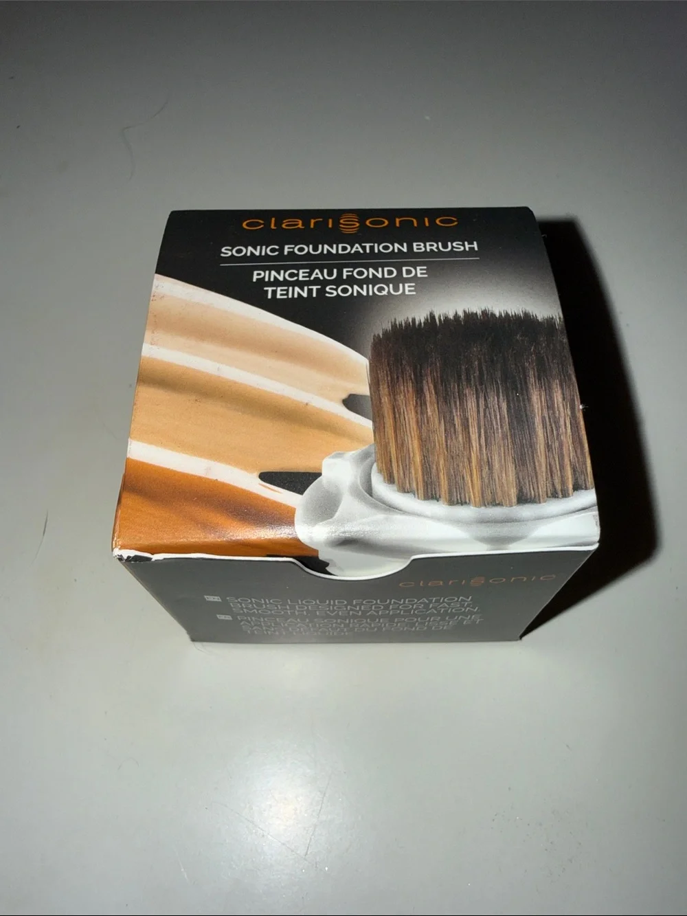 Clarisonic Sonic Foundation Brush - Brown & Black Bristles